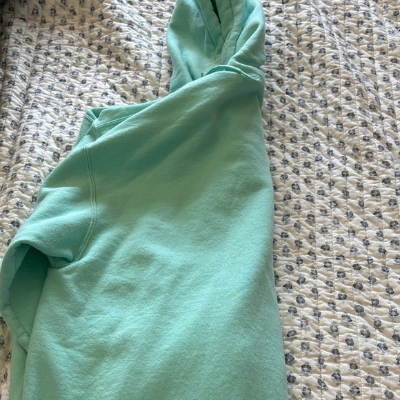 Port and Company Teal Hoodie - Picture 4 of 4